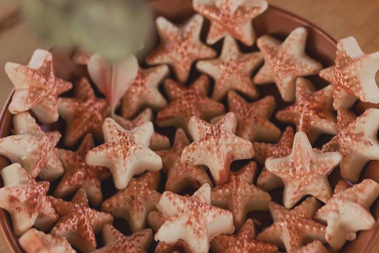 Estrelas de chocolate