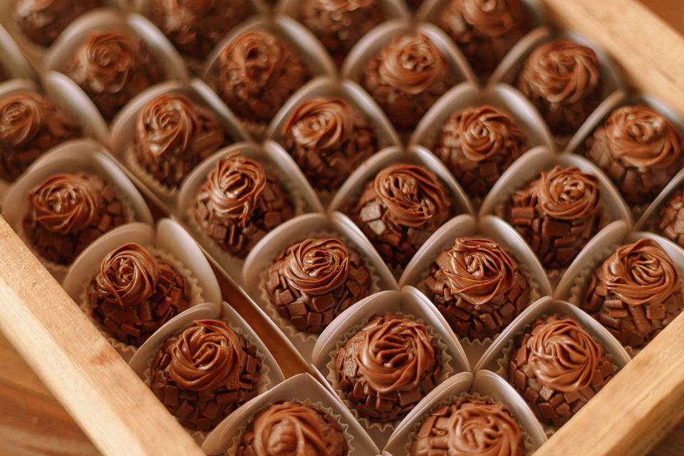 Brigadeiro com nutella