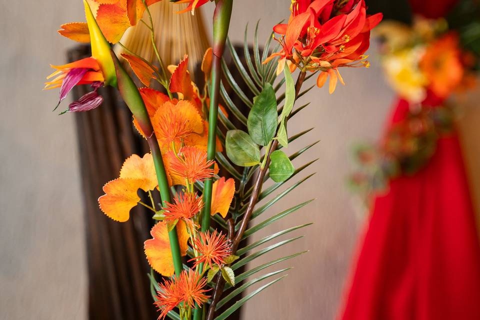 Decoração tropical