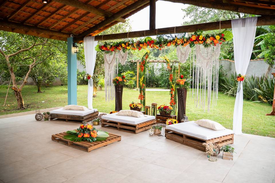 Lounge de pallets
