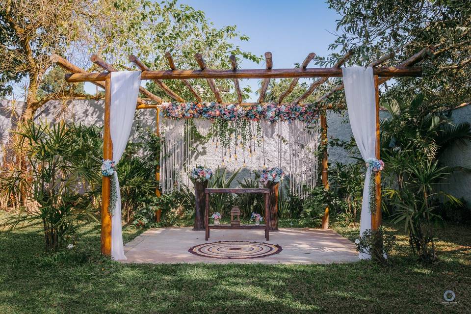 Gazebo da cerimônia