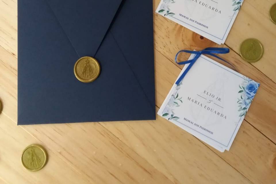 Convite Azul