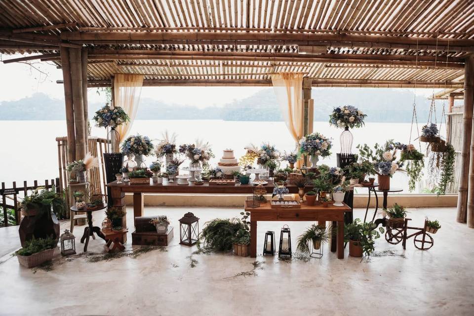 Mesa do bolo