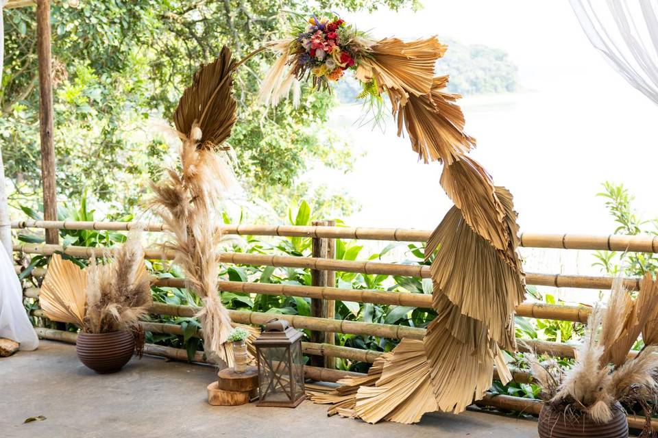 Arco de flores