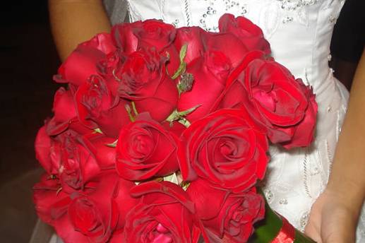 Bouquet com rosas