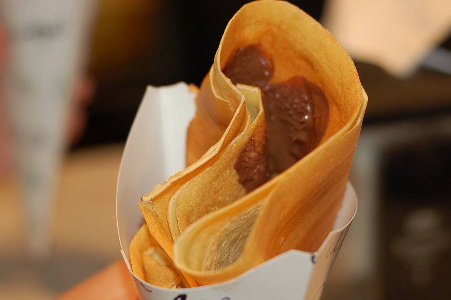 Crepe chocolate