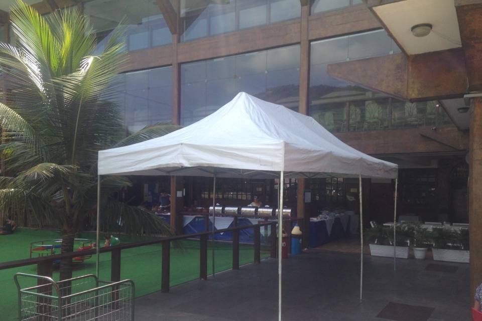 Tenda Sanfonada 3x6 mts