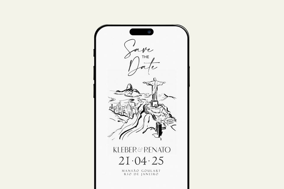 Save the Date from Rio