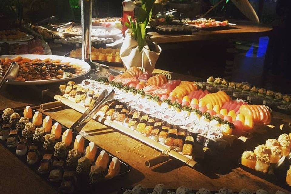 Sushi Eventos Buffet Japonês