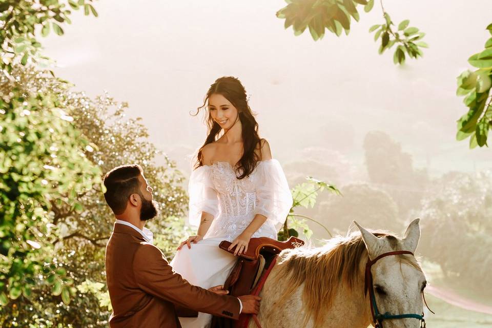 Aline & Daniel na fazenda