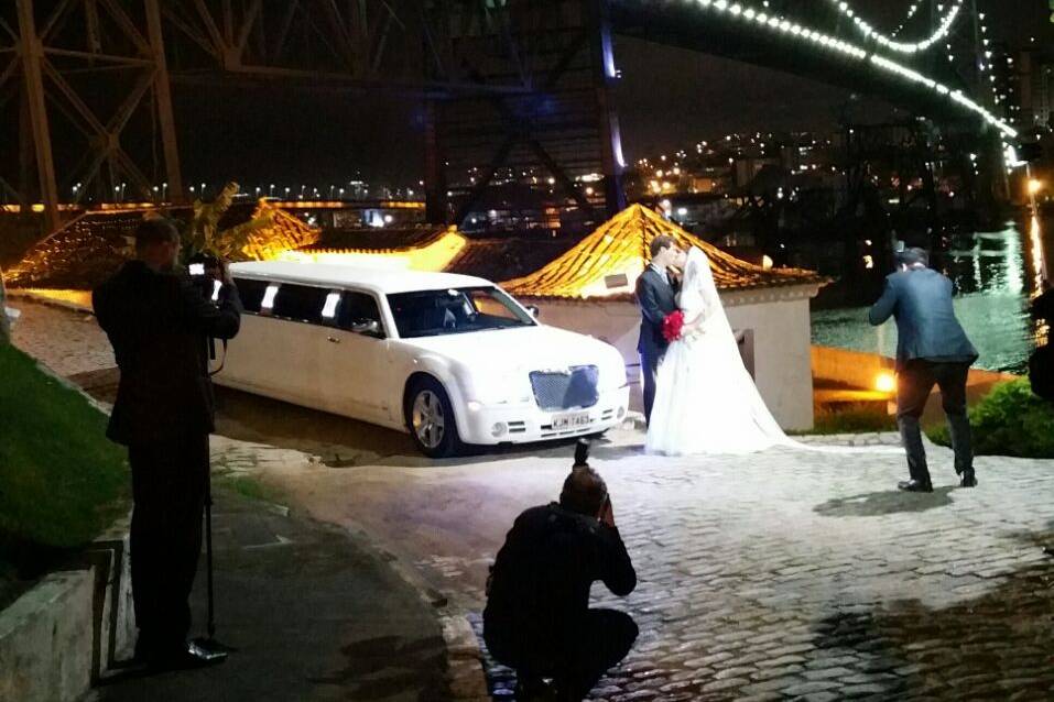 Limo na Ponte Hercílio Luz