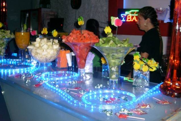 Coquetéis de frutas