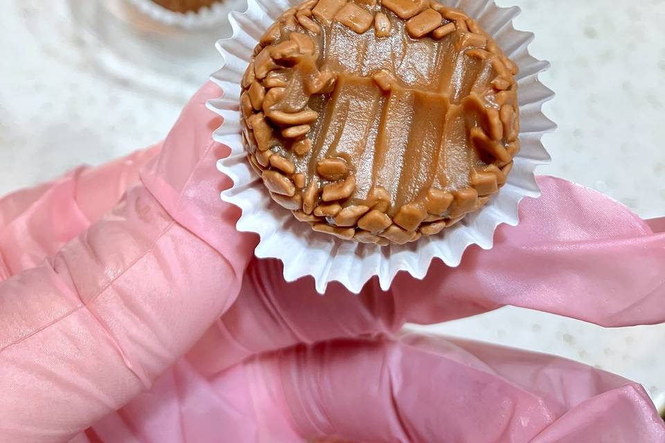 Brigadeiros cremosos