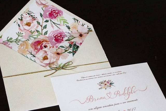 Convite floral