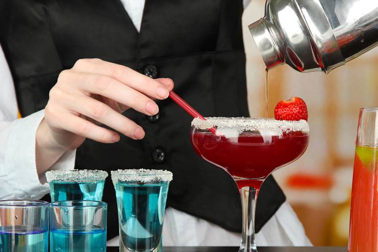 Cardápio cocktails