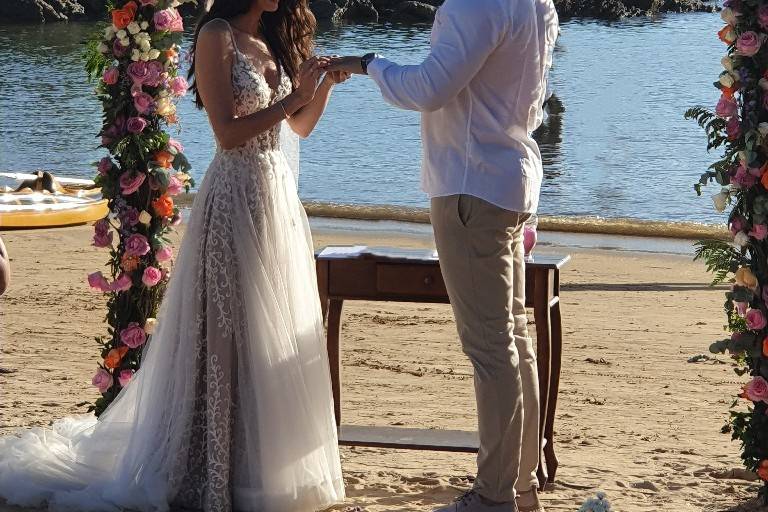 Casamento Pé na areia