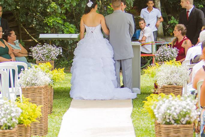 Casamento durante o dia SJC