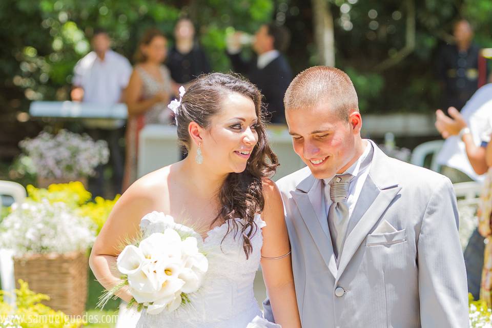 Casamento durante o dia SJC