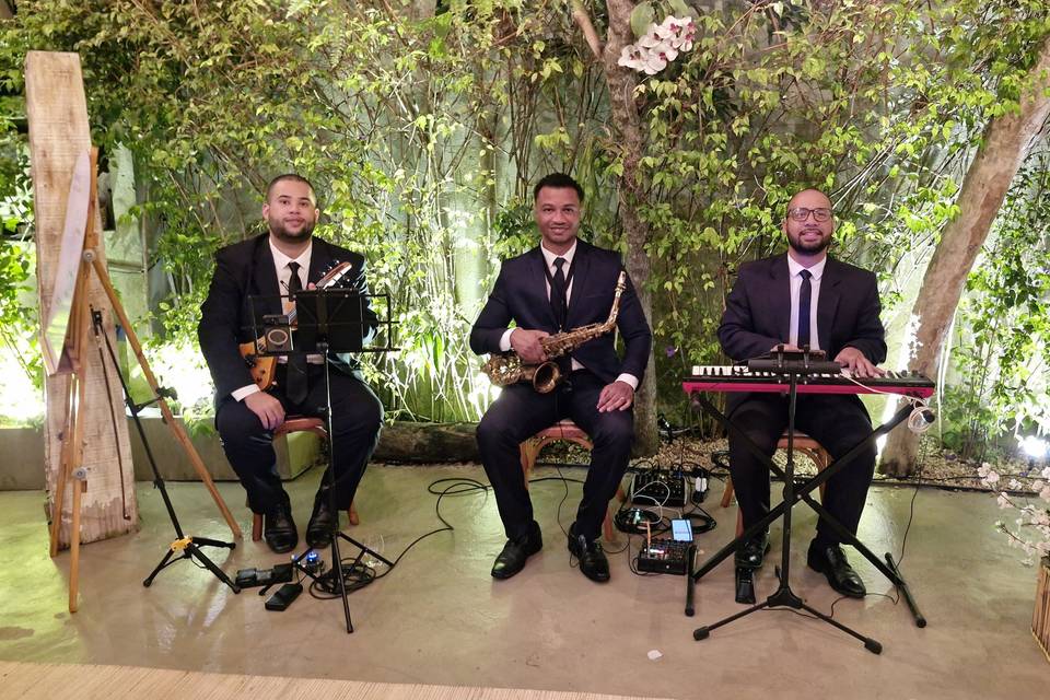 Trio, Sax, Teclado e Violino