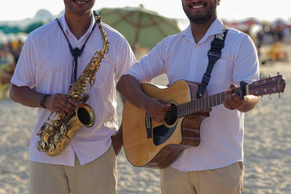 Sax e Violão Praia