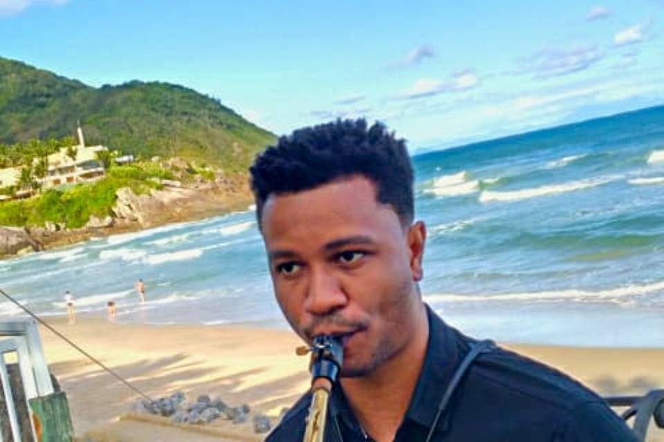 Sax on the beach