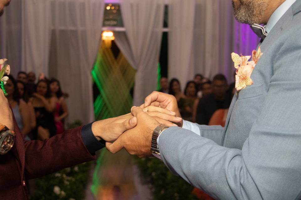Casamento Anderson e Elton