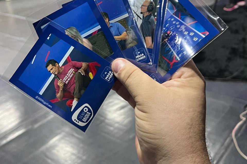 Foto lembrança revelada na hora