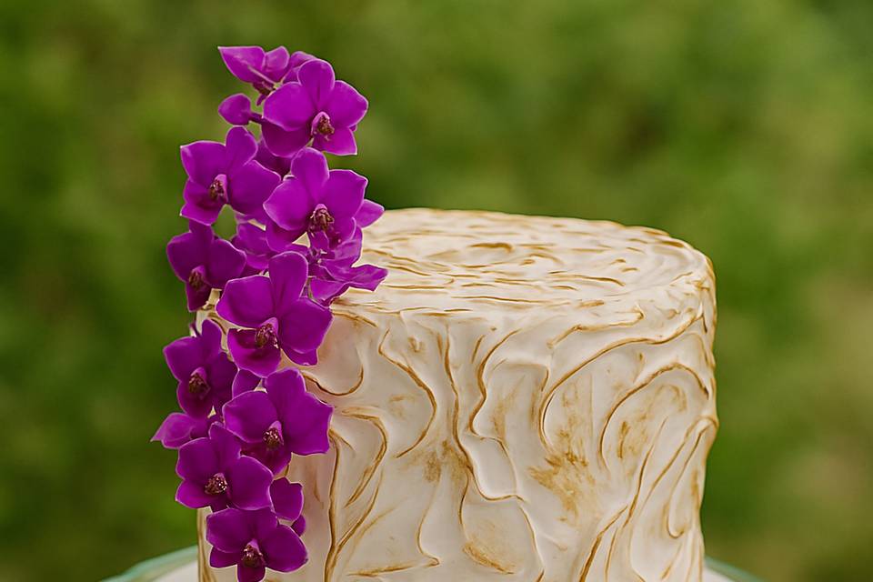 Marshmallow com Orquideas