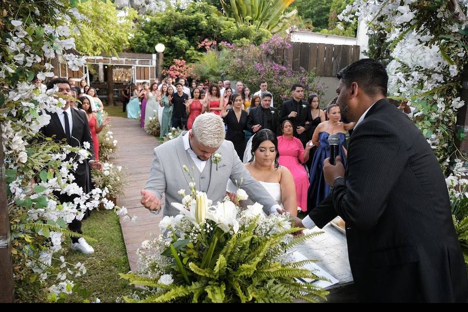 Momento da benção