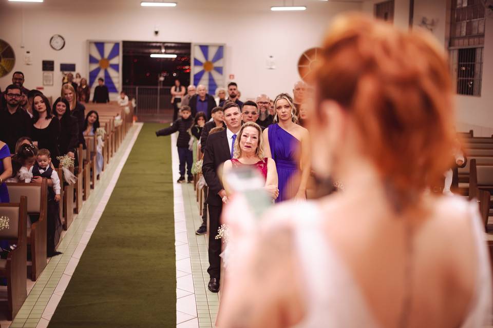 Fotografia na igreja
