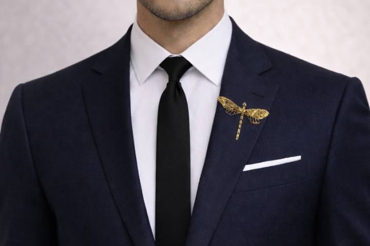 Detalhes do broche pantala