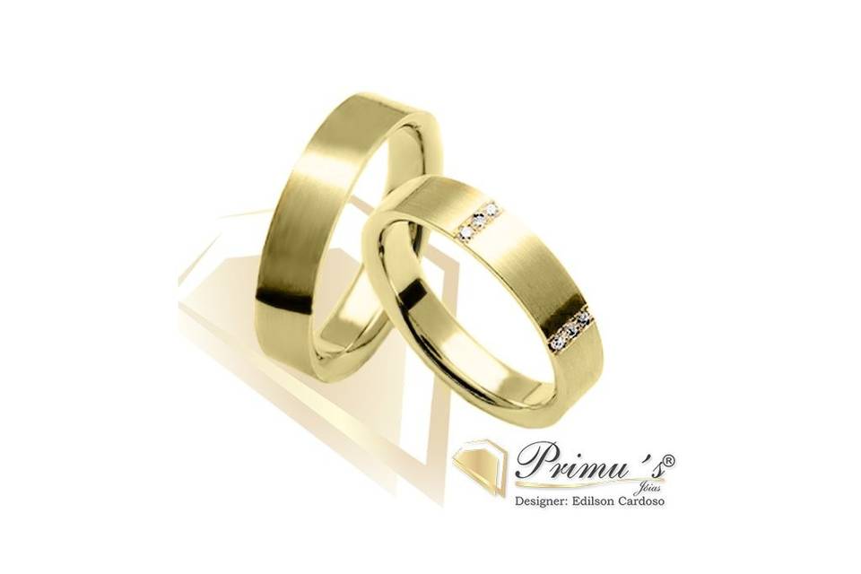 AL Casamento ouro 18k750