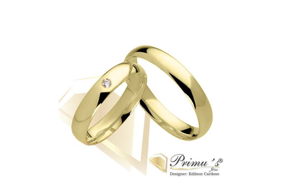 AL Slim Ouro 18k c/diamante