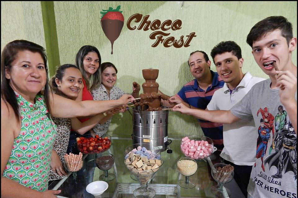 Choco Fest Cascata de Chocolate