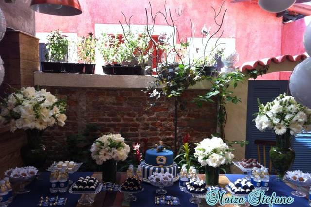 Mesa decorada