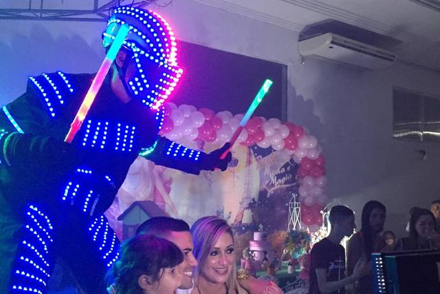 Robô de led
