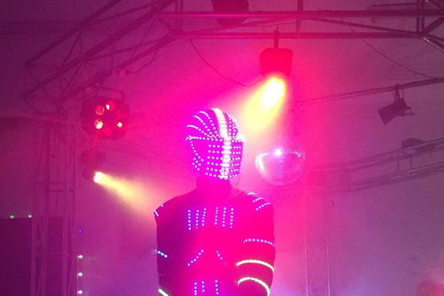 Robô de led