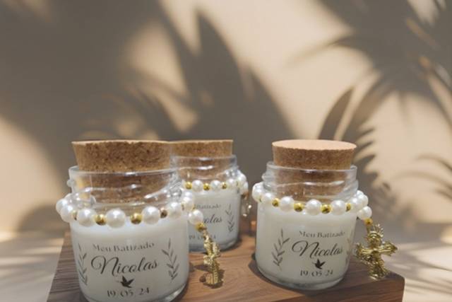 Mini Vela Aromatizada