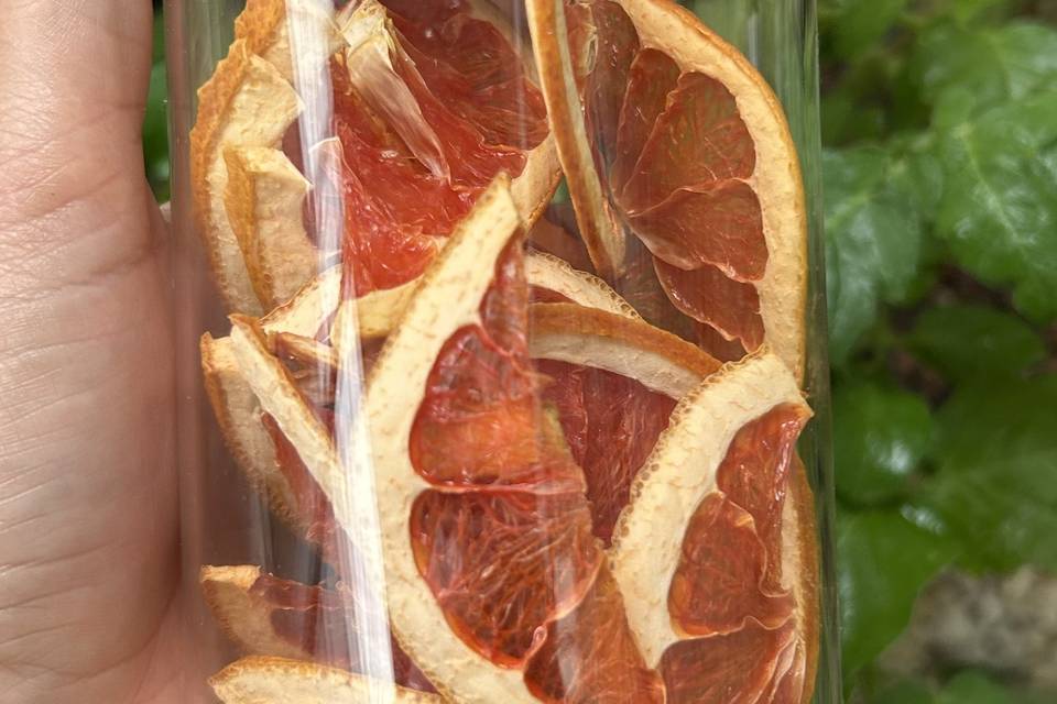 Grapefruit desidratada