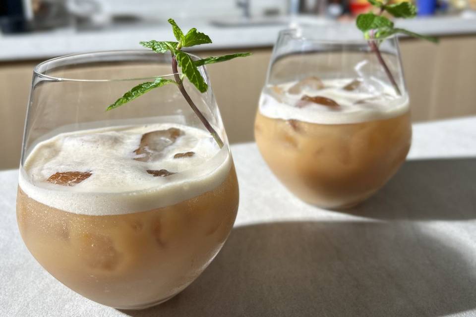 Cafezinho com toque alcoólico
