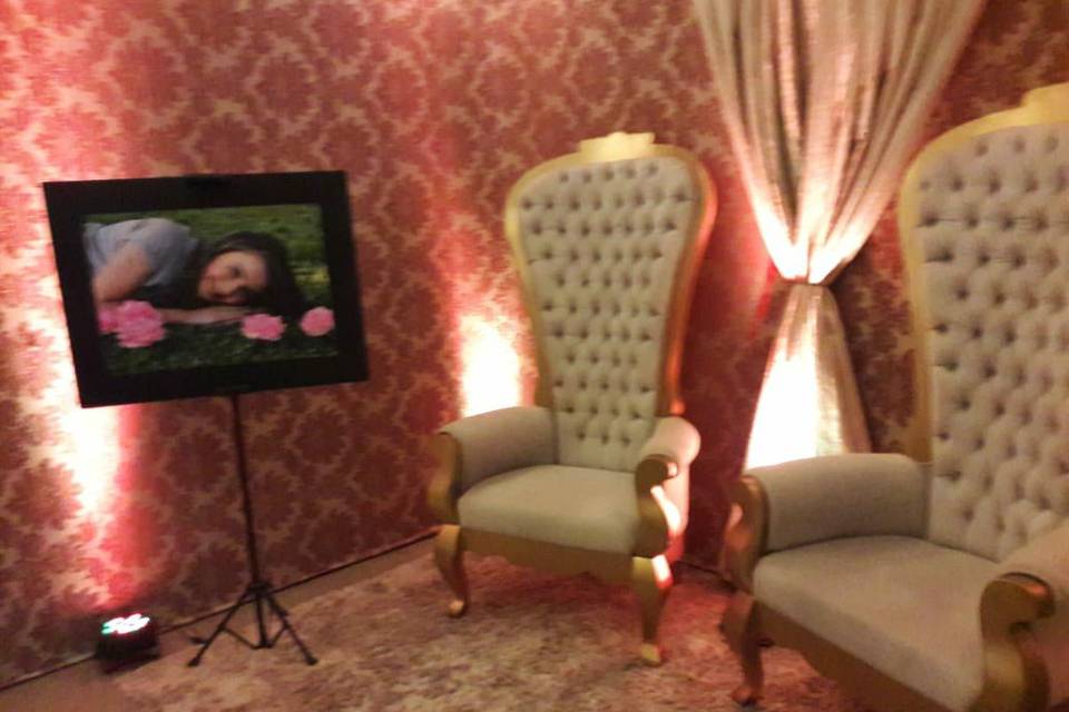 Espaço para fotos