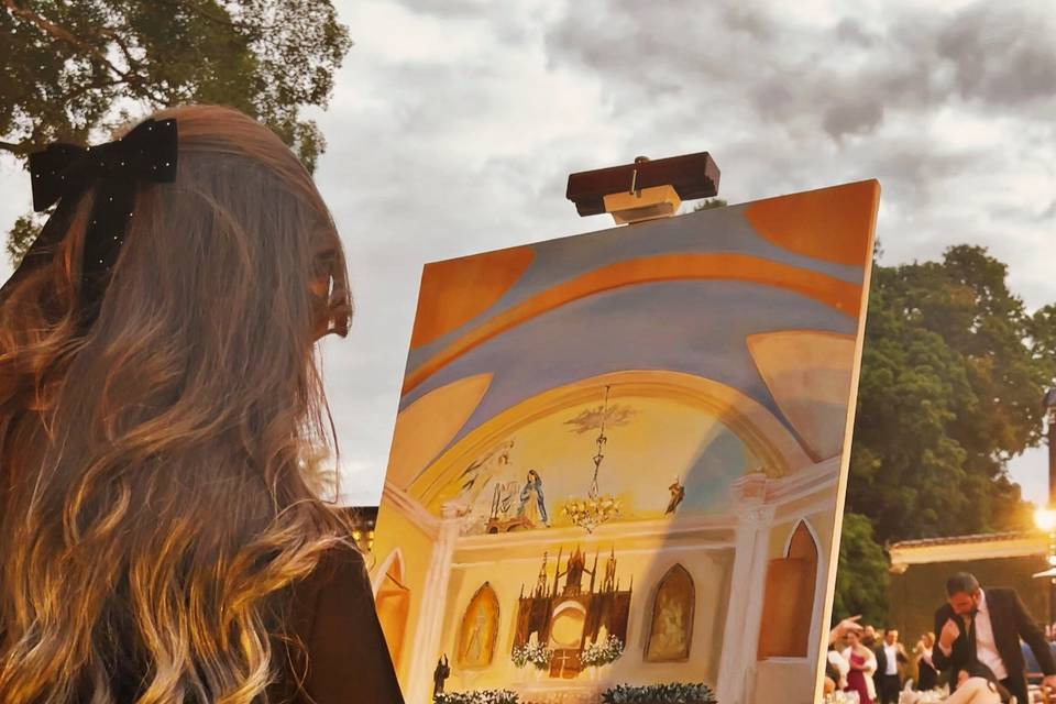 Pintura ao vivo