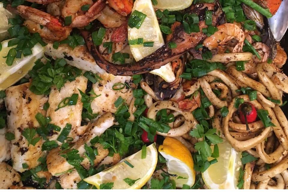 Fritada de Frutos do Mar