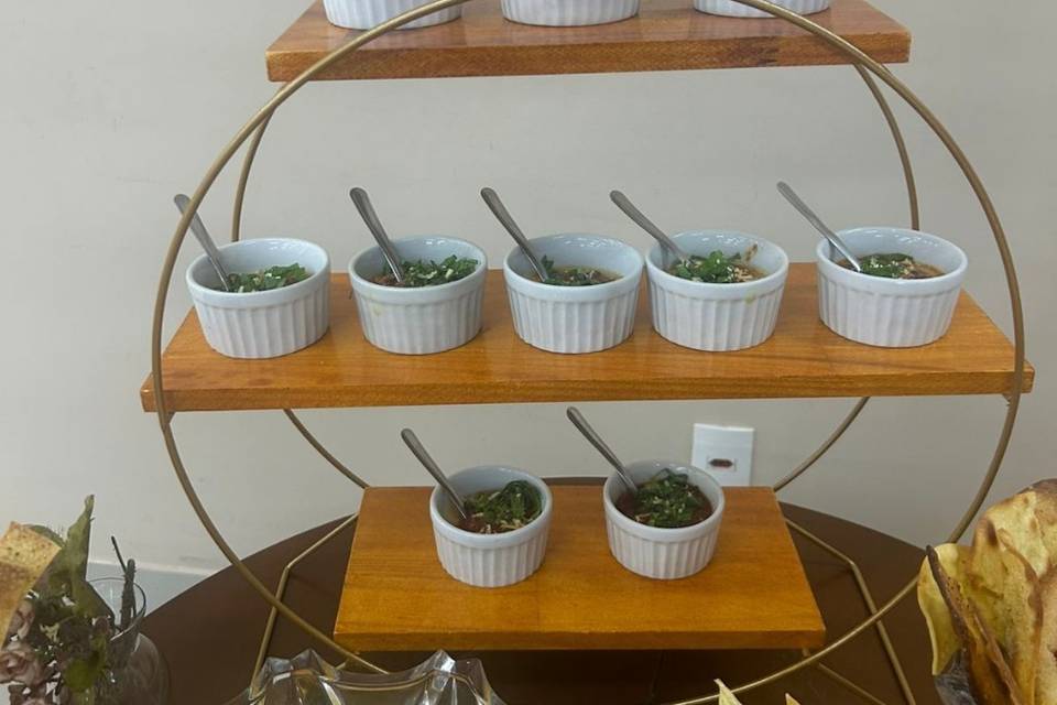 Ranekin polenta com ragù