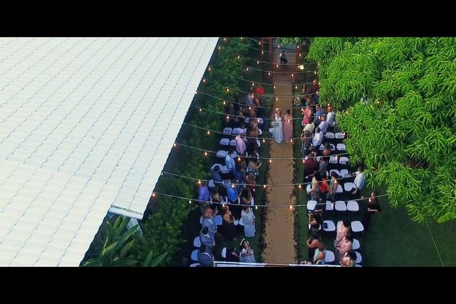 Imagens com drone
