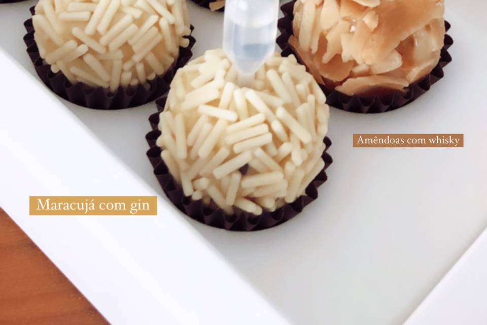 Brigadeiros alcoólicos