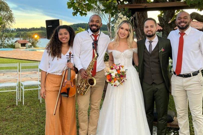 Música ao vivo de casamento