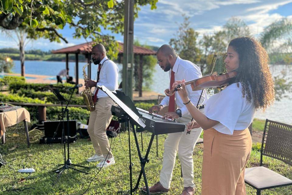 Música ao vivo de casamento