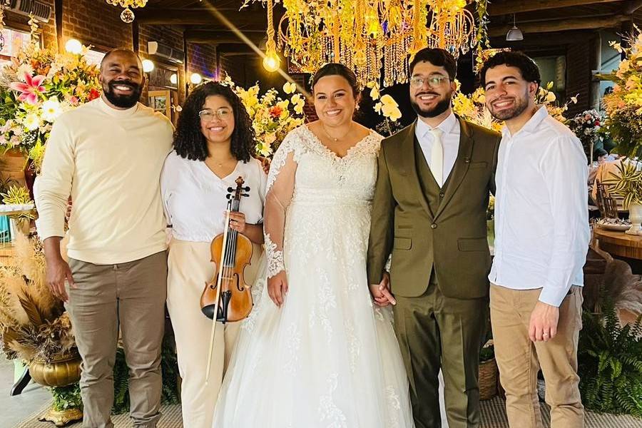 Música ao vivo de casamento