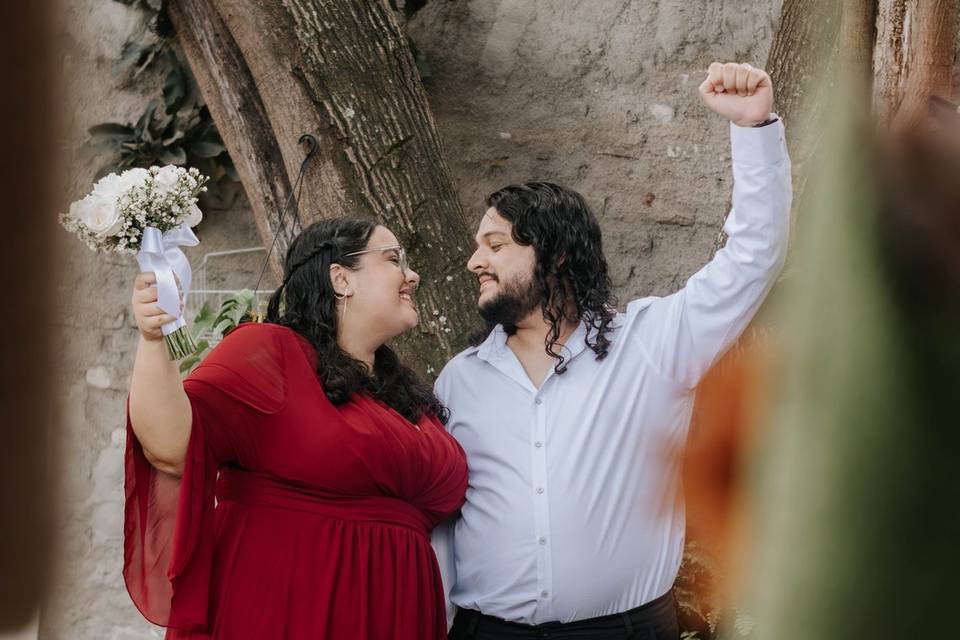 Casamento civil Ana e Gab